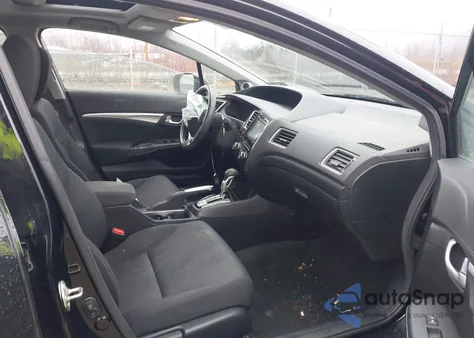 2014 Honda Civic Ex z USA, uszkodzony, nr VIN 19XFB2F86EE207794